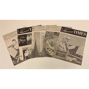 Hammond Times Vol 20 Books 1-5. Lot RARE HTF